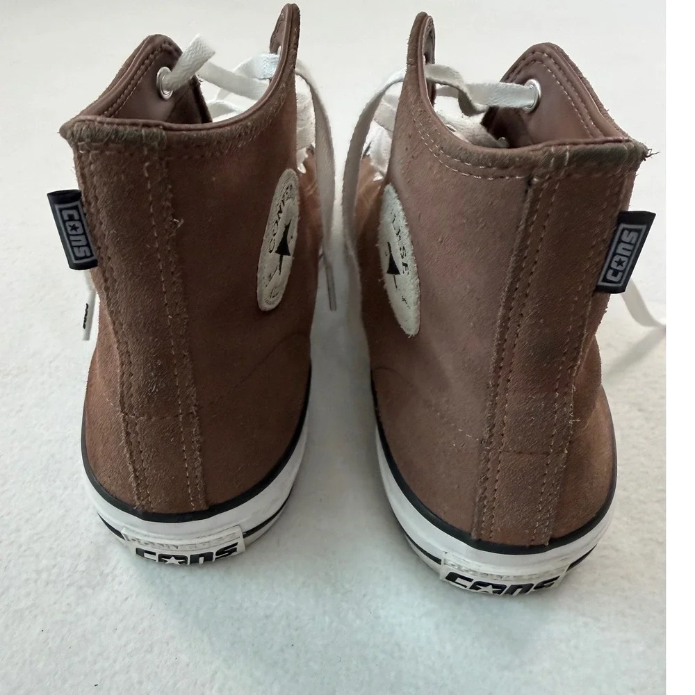 Converse Chuck Taylor All Star CONS Brown Suede High Top Mens 10 Womens 12 - Picture 14 of 14